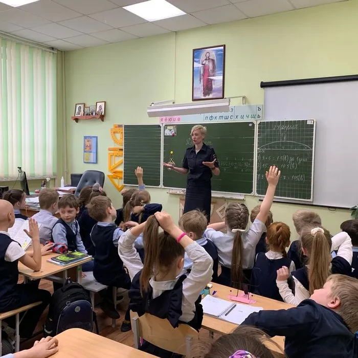 Встреча с инспектором ГИБДД