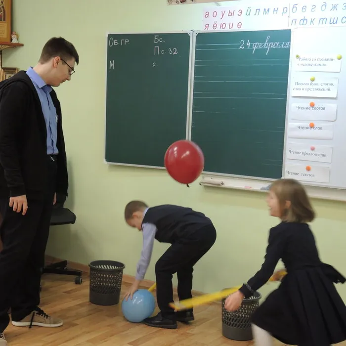 Спортивно-военное конкурсы в начальной школе